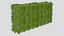 Ivy Leaf Hedge Wall Panel - Dense Foliage Greenery Wall for Facade Fence and Courtyard