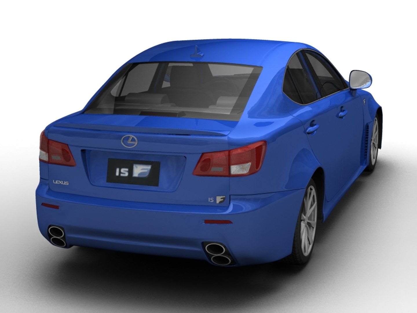 3d Lexus Is-f