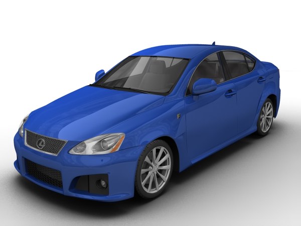 modelo 3d 2007 Lexus IS-F - TurboSquid 357538
