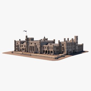 abbey old 3D model
