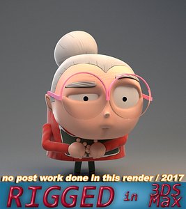 Old woman (Elderly italian)