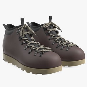 3D Trail Boots model