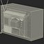 retro electronics v7 3d model