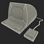 retro electronics v7 3d model