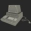 retro electronics v7 3d model