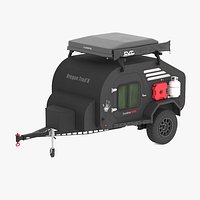 Trailer Teardrop Black