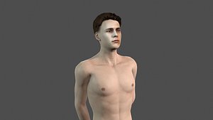 Beautiful man -Rigged and animated for Unity