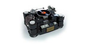 3D model The TechDAS Air Force Zero vinyl player