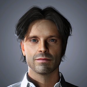 Sebastian Stan Character 3D