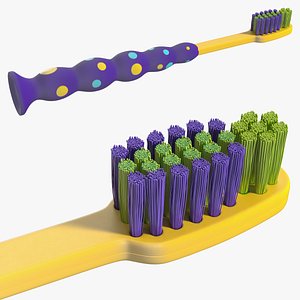 3D Toothbrush Kids with Suction Cup