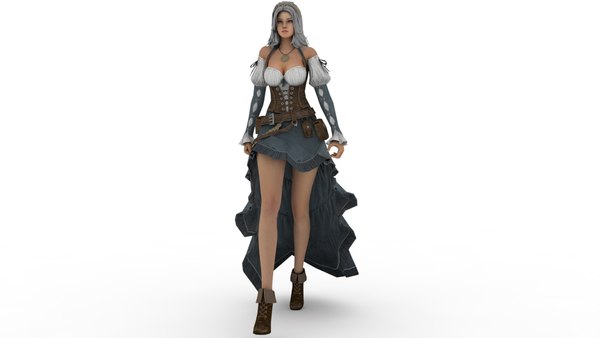 3D Girl 3D Models