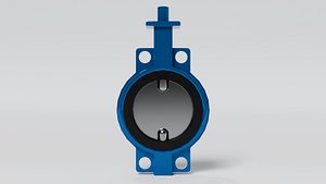 Sistema Tubos Mariposa 3D model