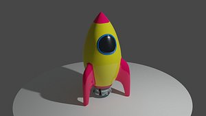 Cartoon Rocket