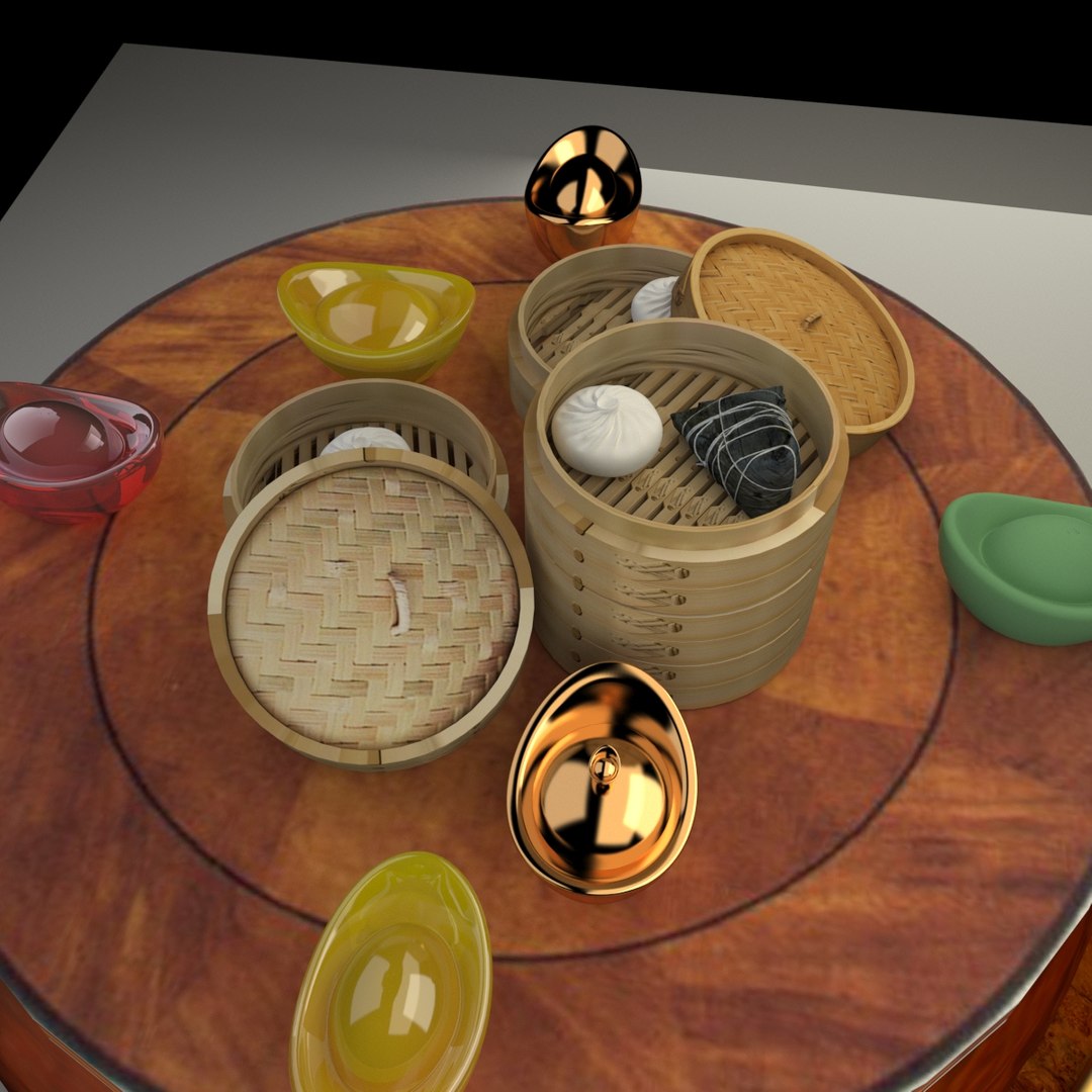 Chinese Bamboo Steamer 3D Model - TurboSquid 1972963