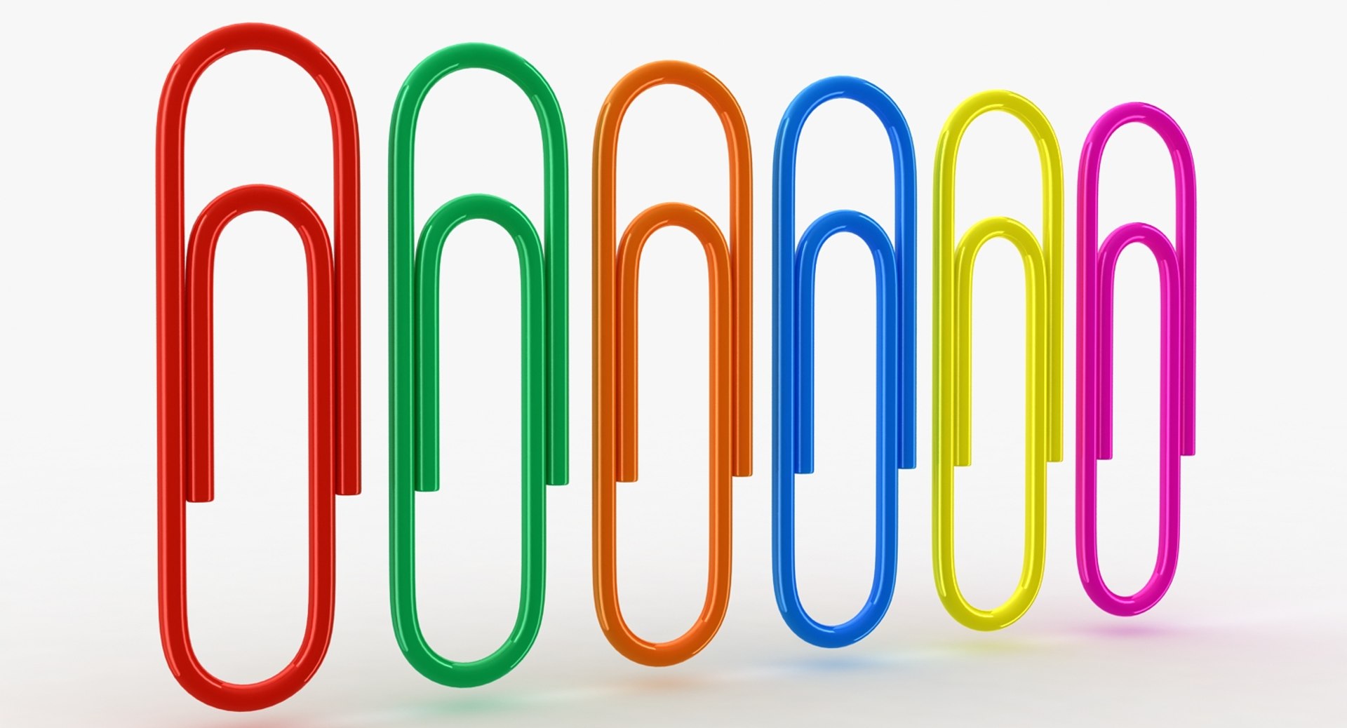 Realistic Paper Clips 3d Model - Turbosquid 1216650