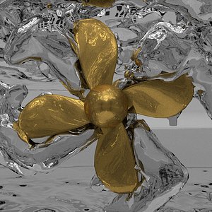 ship propeller obj