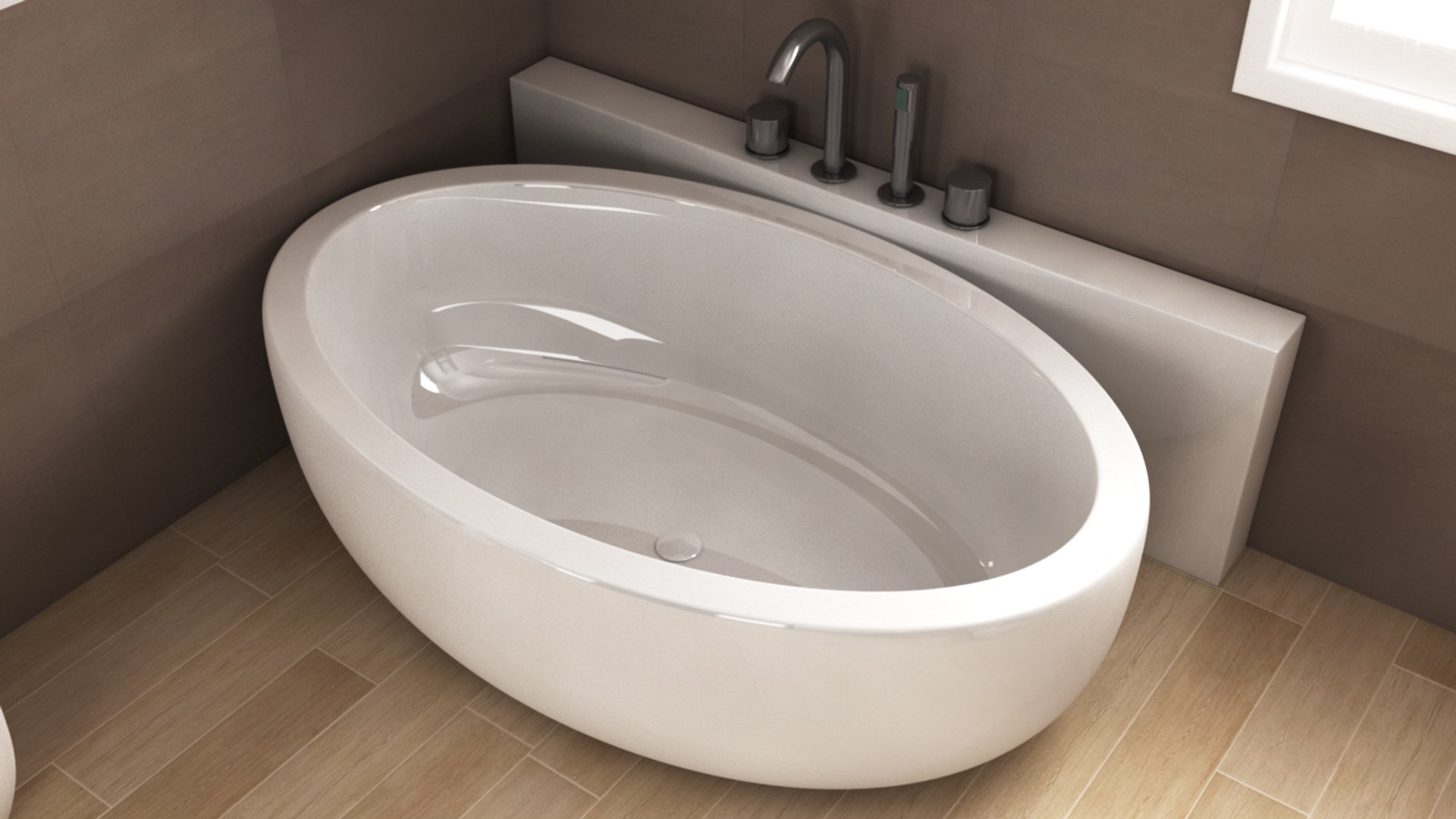 teuco feel bathtub 2 3d model