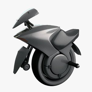 motorcycle modeled 3d model