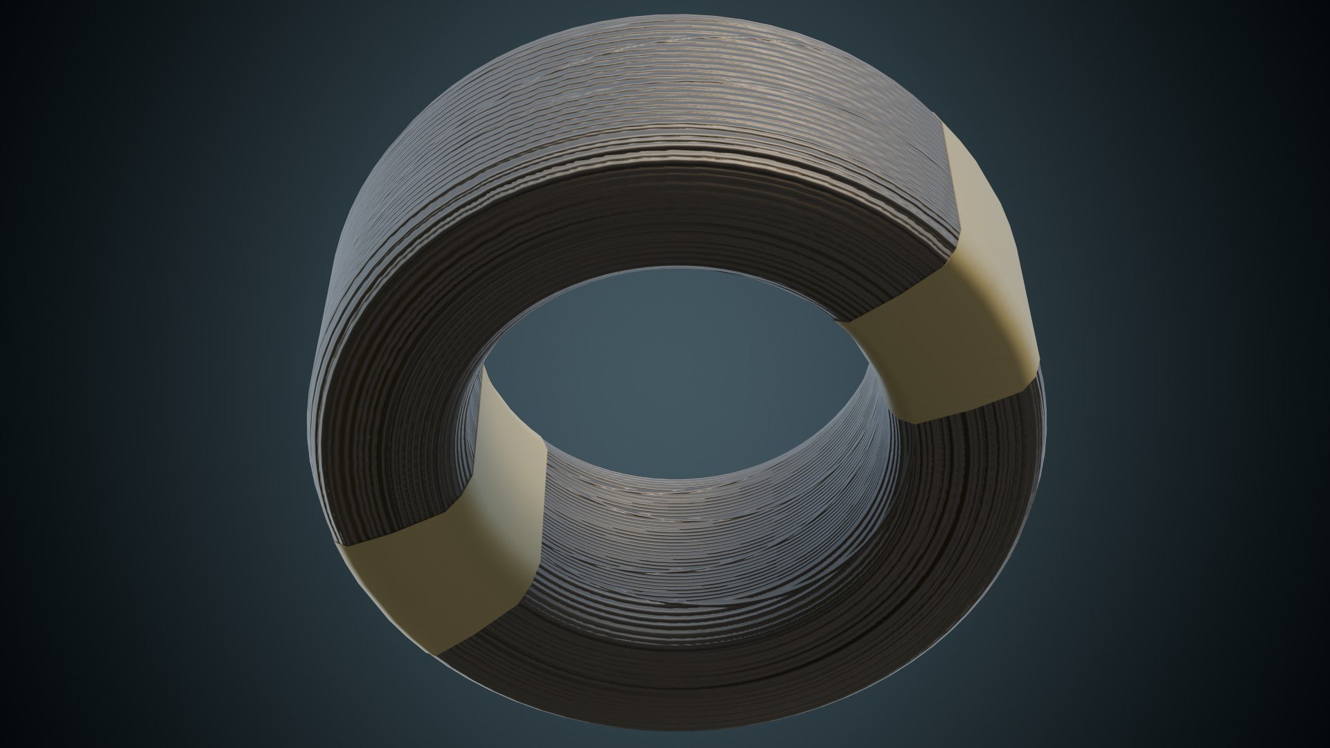 3D Model Steel Wire Rope 1 Basic - TurboSquid 2249648