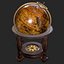 3D standing globe