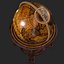 3D standing globe