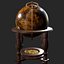 3D standing globe