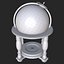 3D standing globe