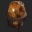 3D standing globe