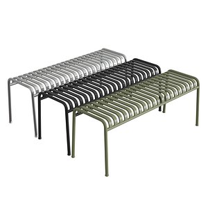 3D model Palissade Bench