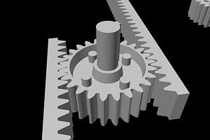 3D Gear Clockwork Bundle 2