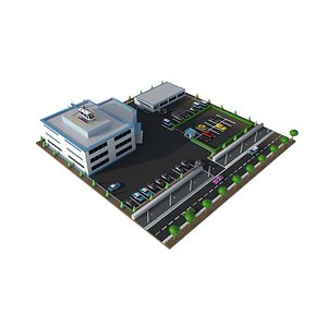 police station 3D
