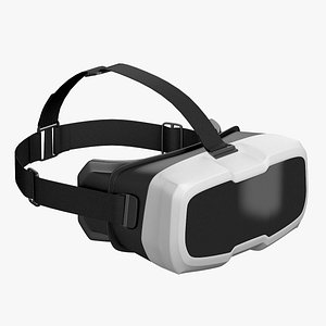 virtual reality headset 3d model