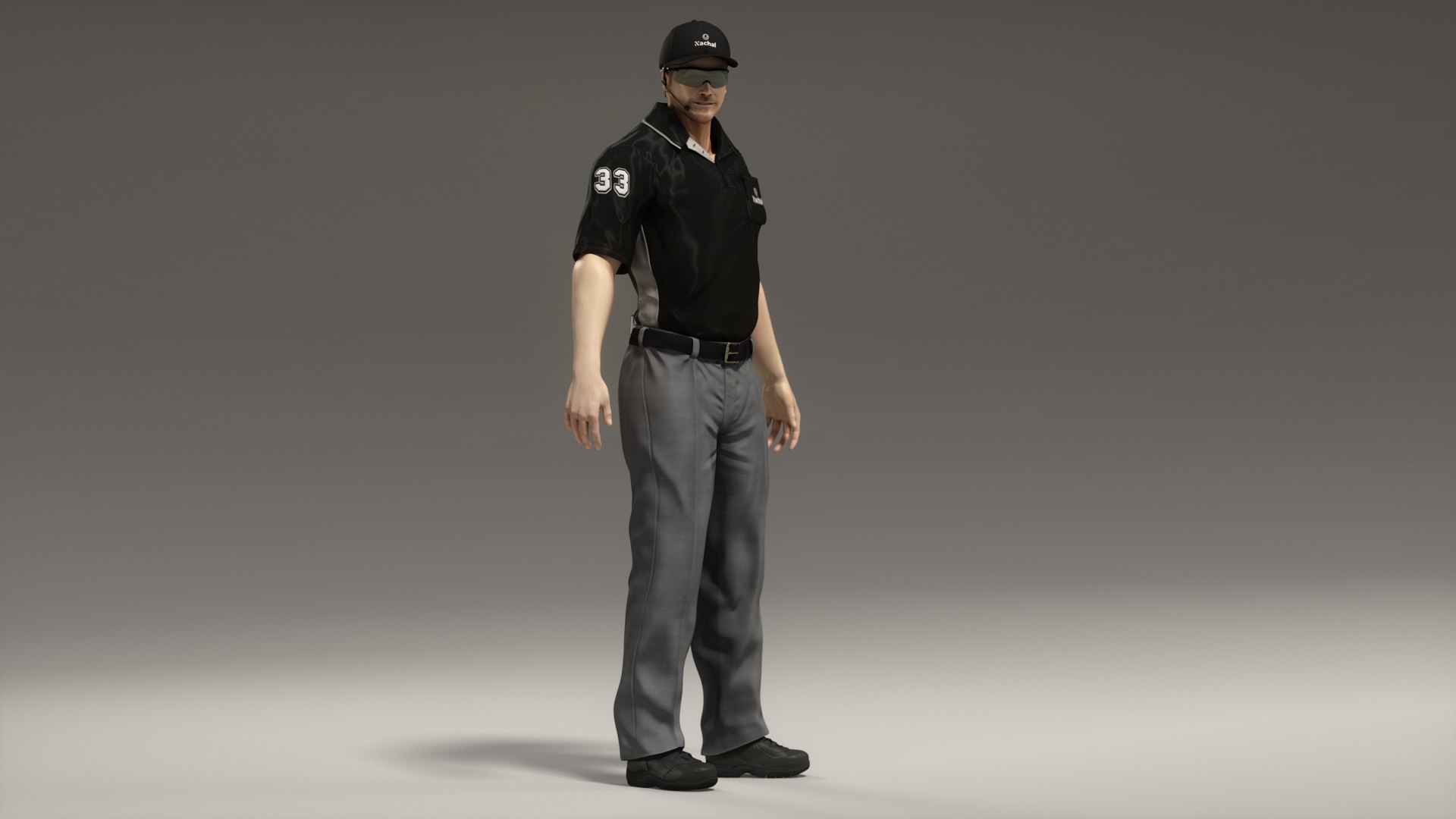 Baseball Base Umpire Animated  HQ 3D https://p.turbosquid.com/ts-thumb/vp/x4tPSz/Pu/image_1/jpg/1681804062/1920x1080/fit_q87/25733614b4912e28f925a975159f0f76a0bead83/image_1.jpg