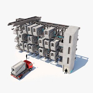 3D Plug-In Housing Units model