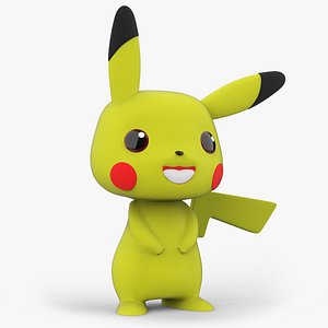 Pikachou Pokemon Funko Pop 3D