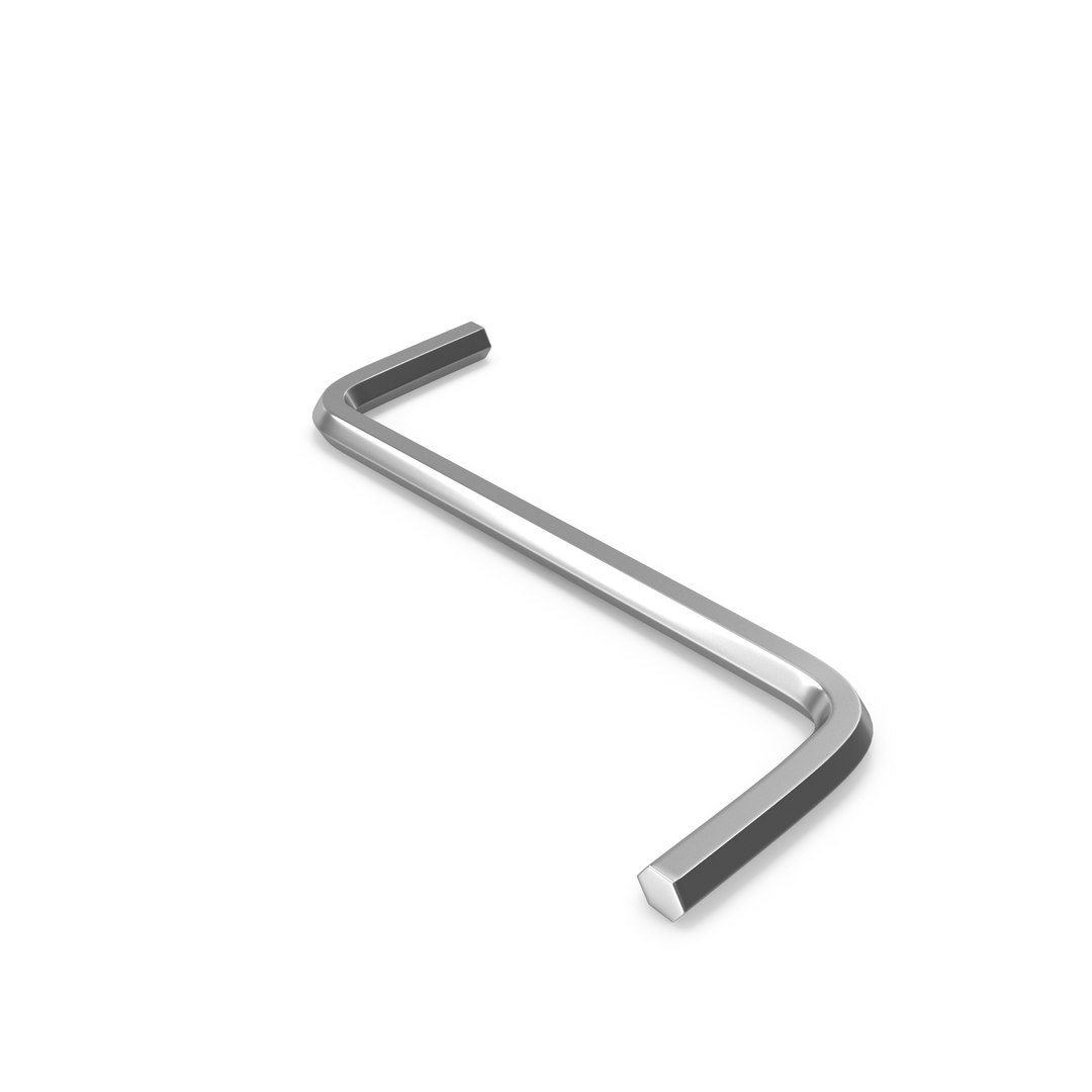 Z-Hexagonal Key 3D - TurboSquid 2100171