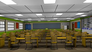 3D Classroom model