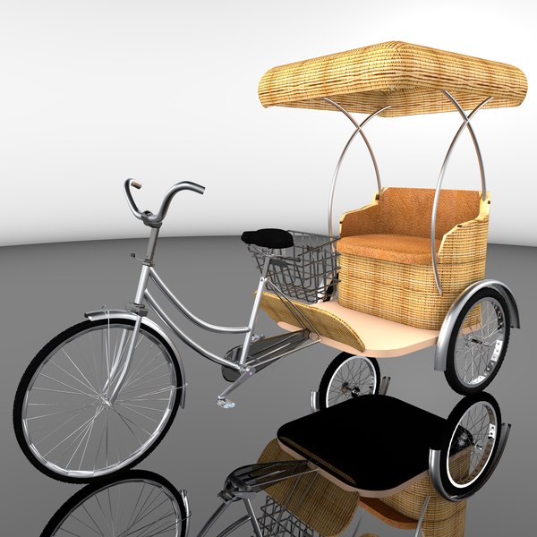 modelo 3d Bicicleta Rickshaw 7 - TurboSquid 2151046