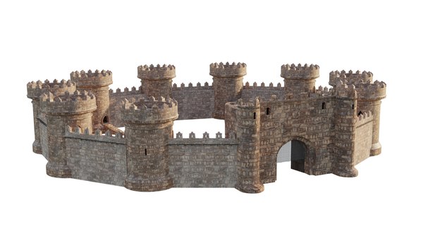 Pacote de construção medieval de Minecraft Modelo 3D $10 - .blend