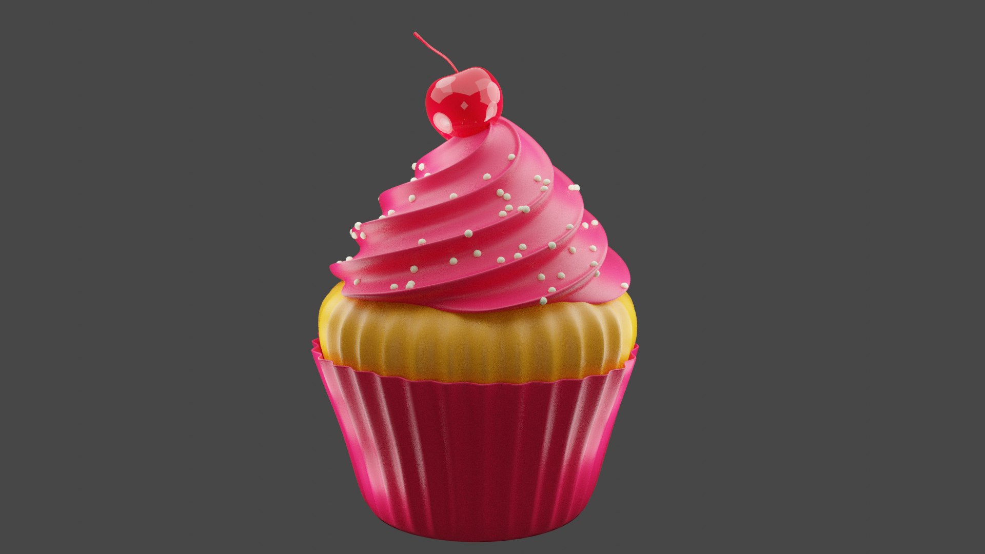 3D cupcakes - TurboSquid 1766577
