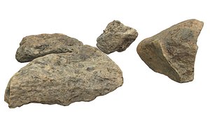 3D Rock 3D Model