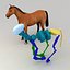 Horse rigged