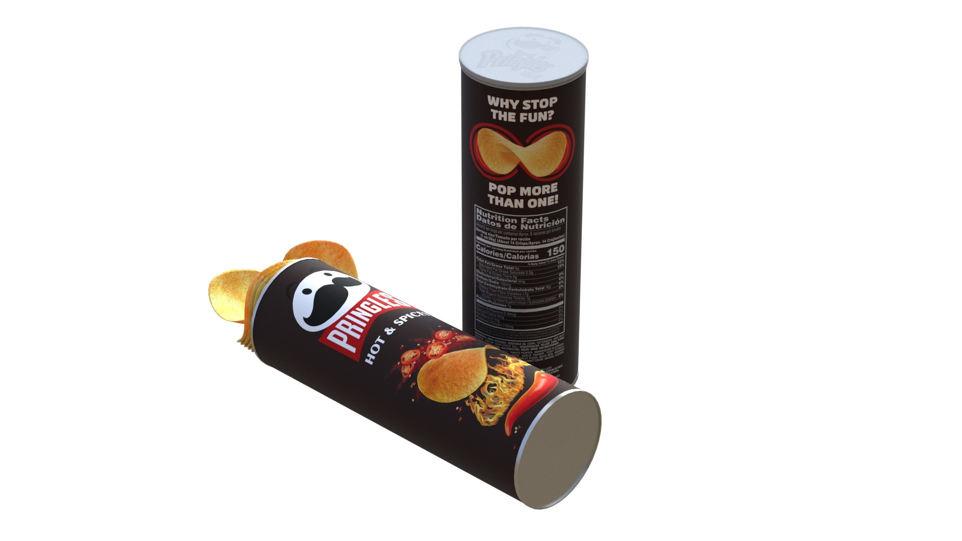 Pringles hot spicey 3D model https://p.turbosquid.com/ts-thumb/vq/OS06Bs/vD/4/jpg/1741433146/1920x1080/fit_q87/f4e5d09572e876482faeefa969e62740801c6b9a/4.jpg