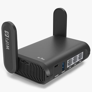 GLiNet Wi-Fi 6 Travel Router Dual-Antenna