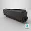 3D Old Trailed Tender model