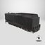3D Old Trailed Tender model