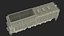 3D Old Trailed Tender model