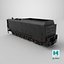 3D Old Trailed Tender model