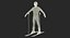 downhill olympic skier ski 3D model