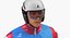 downhill olympic skier ski 3D model